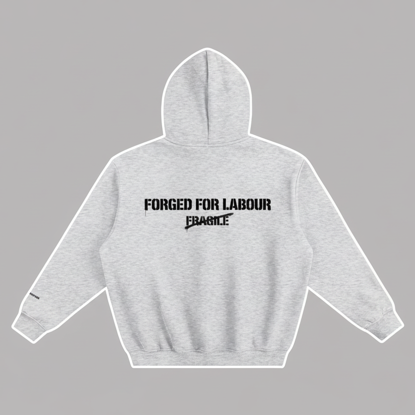 “Manual Handling” Boxy Hoodie